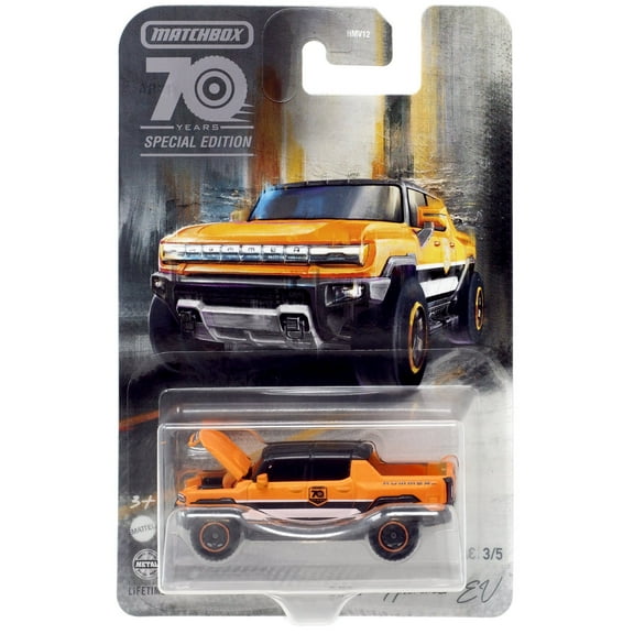 Matchbox 70th Anniversary 2022 Hummer EV Diecast Car