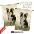 thumbnail image 3 of Breeze Decor 10094 Pets Chihuahua 2-Sided Vertical Impression House Flag - 28 x 40 in., 3 of 4