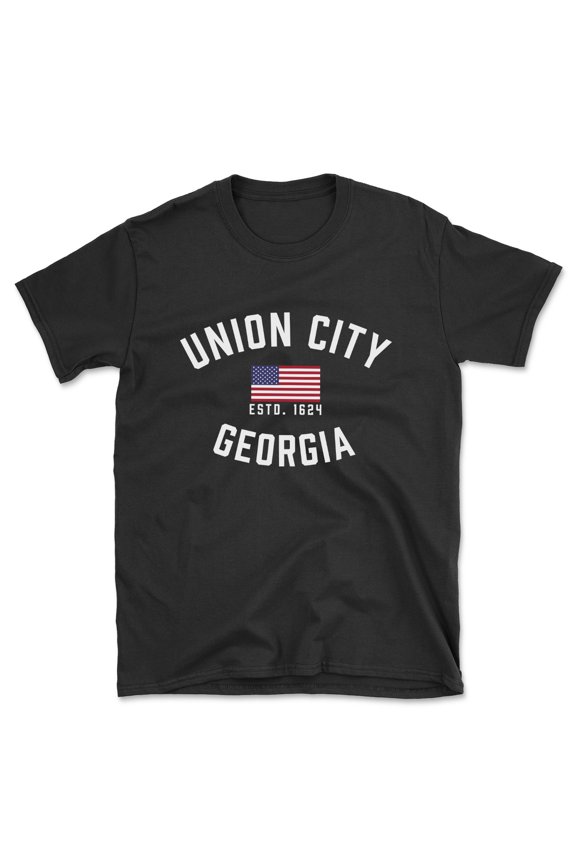 Union City Georgia Patriot Men's Cotton T-Shirt