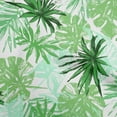 thumbnail image 1 of oneOone Viscose Chiffon Green Fabric Leaves Sewing Craft Projects Fabric Prints By Yard 42 Inch Wide, 1 of 4