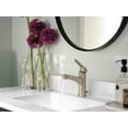 thumbnail image 4 of Moen Danika Spot Resist Brushed Nickel One-Handle High Arc Bathroom Faucet, 4 of 6