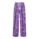 thumbnail image 3 of Pantalones largos para hombre con estampado de cintura elástica y bolsillo con cordón, pantalones largos de poliéster para hombre, 3 of 5