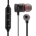 thumbnail image 2 of Auriculares deportivos inalámbricos Bluetooth Auriculares con reducción de ruido InEar (Negro), 2 of 8