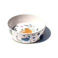 thumbnail image 2 of Flower Cats Melamine Pet Bowl - Small - 1.5 Cups - Cream & Multicolor - Set of 2, 2 of 2