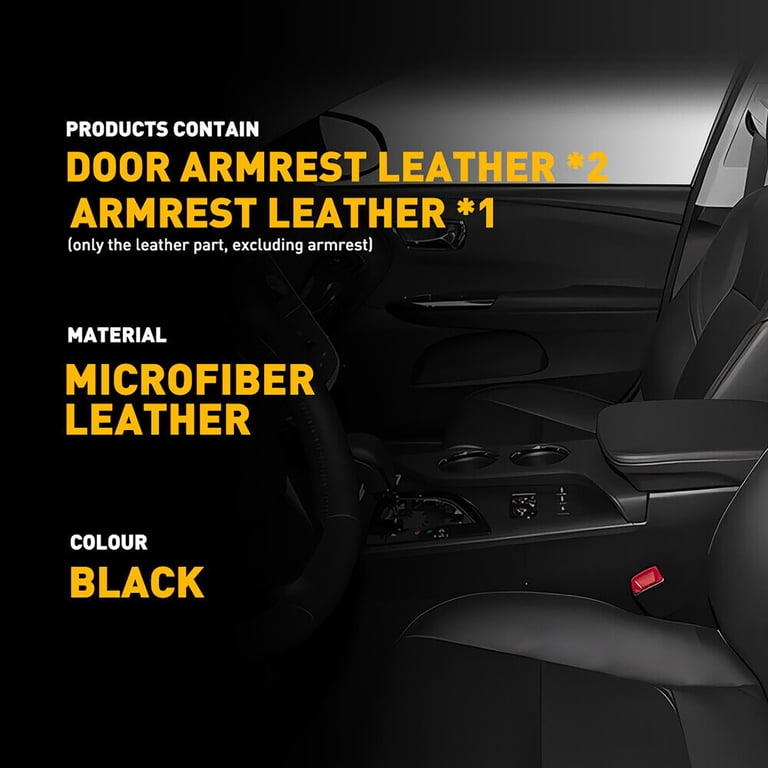 KBH Center Console Armrest Cover for 2013-2018 Toyota Avalon Accessories, Car Arm Rest Cushion Pad, Anti-Scratch Leather Interior Accessories, Black KBH Center Console Armrest Cover for 2013-2018 Toyota Avalon Accessories, Car Arm Rest Cushion Pad, Anti-Scratch Leather Interior Accessories, Black