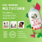 MaryRuth Organics Kids Liquid Multivitamin Strawberry Melon for Childrens Health Ages 1+ 15.22 fl oz