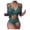 Green, variant on Miluxas Womens swimsuits clearance,Women Bandeau Bandage Bikini Set Push-Up Brazilian Swimwear Beachwear Swimsuit White S(S)