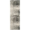 thumbnail image 2 of SAFAVIEH Retro Corynn Abstract Runner Rug, Light Grey/Grey, 2'3" x 13', 2 of 5