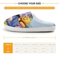 thumbnail image 2 of Kids Winnie The Pooh Slippers Anti-slip Fluffy Fuzzy House Slippers Warm Soft Plush Winter Fluffy House Shoes for Boys Girls, 2 of 7