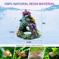 thumbnail image 3 of XKDOUS Fish Tank Accessories Aquarium Decorations, Fish Tank Decor Aquarium Accessories, Fish Tank Plants Rock Decor, Goldfish Betta Fish Hideout, 3 of 10