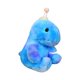 thumbnail image 1 of Peluche con diseño de dinosaurio azul luminoso de 32 cm en algodón y felpa, 1 of 1