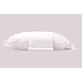 thumbnail image 2 of Oh Sheetz Flex / Split Top King Microfiber Bed Sheet Set with King Pillowcases - Flex Style Split Head Fits Up to 34" & Deep Pocket 18" Mattresses - Traditional White, 2 of 4