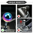 thumbnail image 3 of Unique Bargains Gear Shift Knob Kit, 5cm Round Ball W/ 3 Adapter for Automatic and Manual Aluminum Alloy Assorted Color, 3 of 7