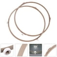 thumbnail image 3 of HERFIER 2pcs Microwave Plastic Turntable Plate Support Wheel Ring Turntable Holder 7x7x0.55in, 3 of 8