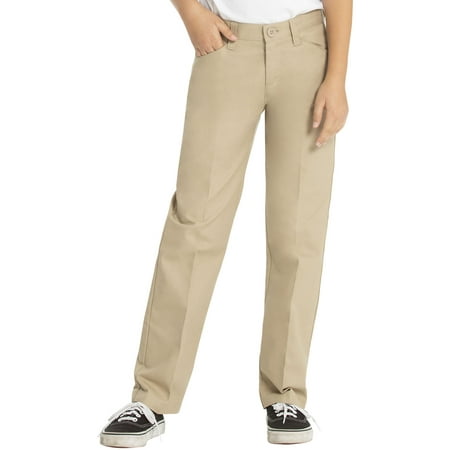 Real School Uniforms Adult Low Rise Pant 61074, 11/12, Khaki