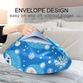thumbnail image 4 of Yayeee Pillowcase Standard Size Set of 2 Satin Wrinkle Resistant Pillow Case, Blue Bears, 4 of 8