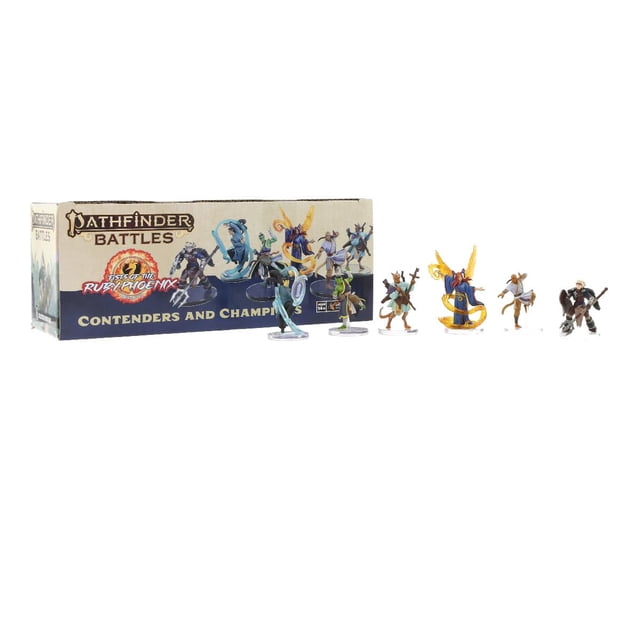 Miniaturas: WizKids Pathfinder lucha contra los puños del fénix rubí