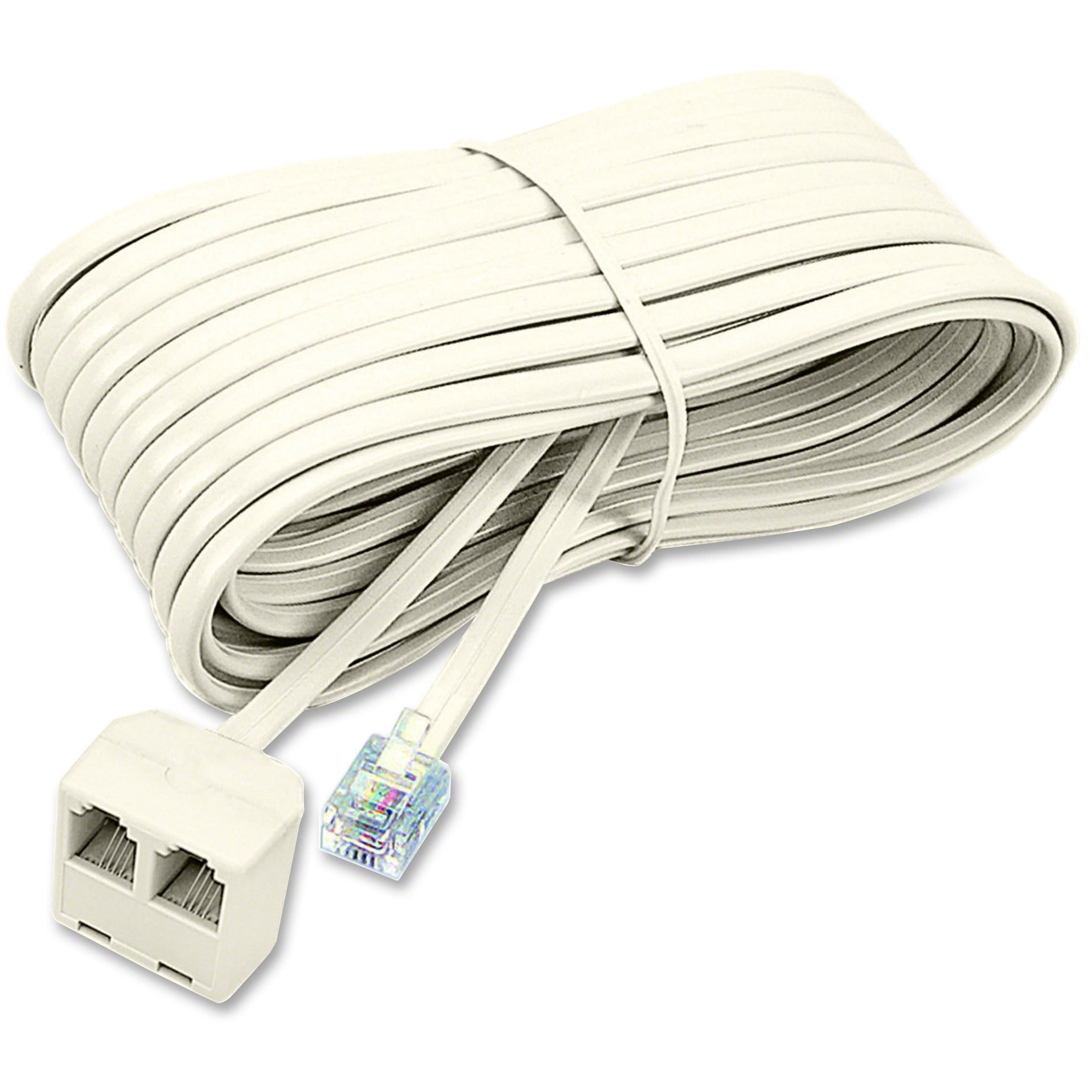 TelephonePlug/Dual Jack Extension Cord