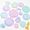 Bubble, variant on 15 Pebble Non Slip Bathtub Stickers, Pebble Color, Adhesive Bath Appliques for Bathroom Floors