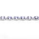 thumbnail image 3 of 6.00 Carat Genuine Tanzanite .925 Sterling Silver Bracelet QJ Model, 3 of 4
