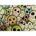 thumbnail image 4 of oneOone Cotton Poplin Primrose Fabric Skull Craft Projects Decor Fabric Printed By The Yard 56 Inch Wide, 4 of 4