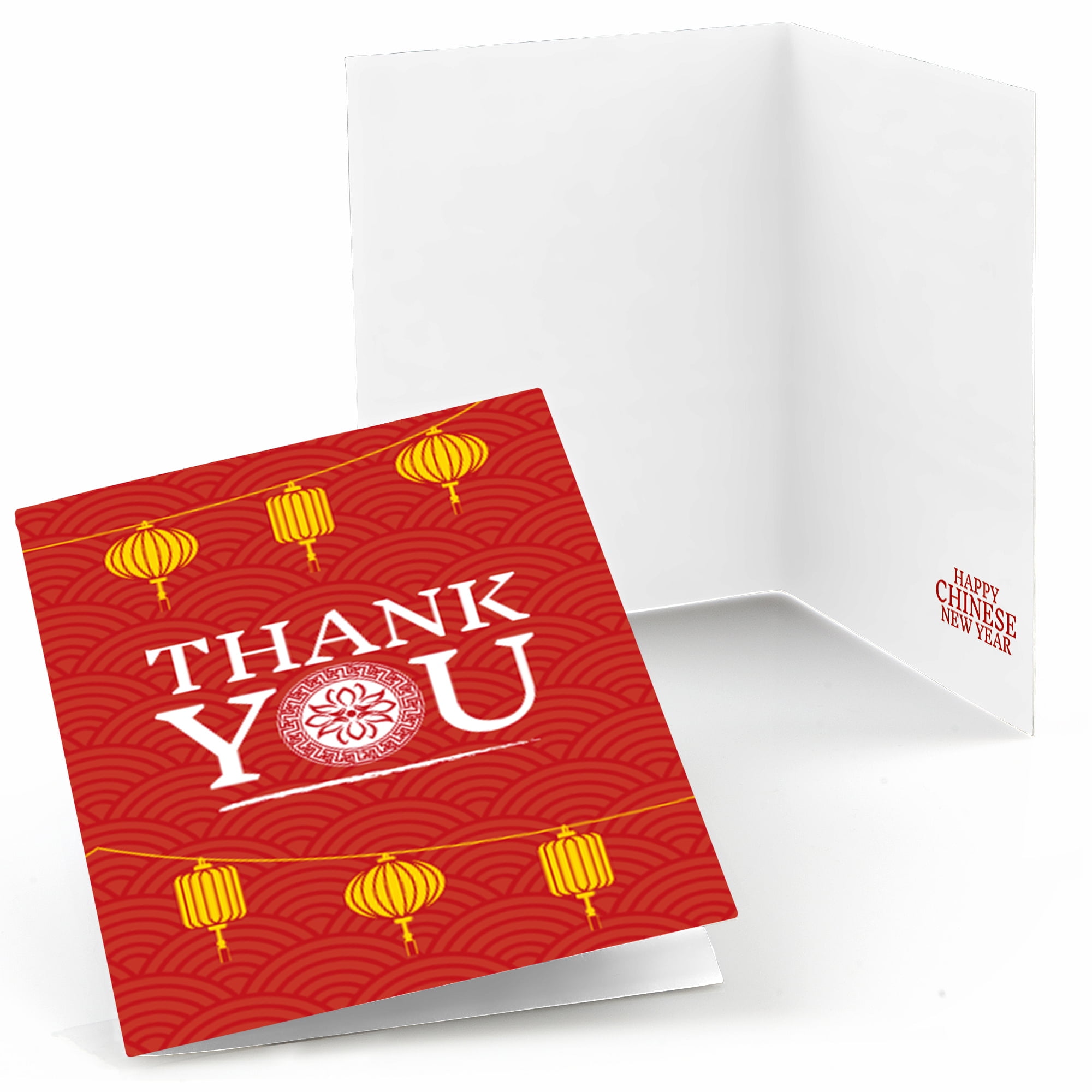 Big Dot of Happiness Chinese New Year - Year of the Ox Party Thank You