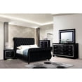 thumbnail image 2 of Furniture of America Rabin Platform Bed, California King, Black, 2 of 4