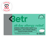 Betr Remedies 24 Hour Allergy Relief Medicine, Oral Antihistamine, Cetirizine HCI 10 mg, 45 Tablets