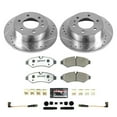 thumbnail image 3 of PowerStop Rear Z36 Truck & Tow Carbon-Fiber Ceramic Brake Pad and Drilled and Slotted Rotor Kit Fits: MERCEDES-BENZ Select Models K8649-36, 3 of 9