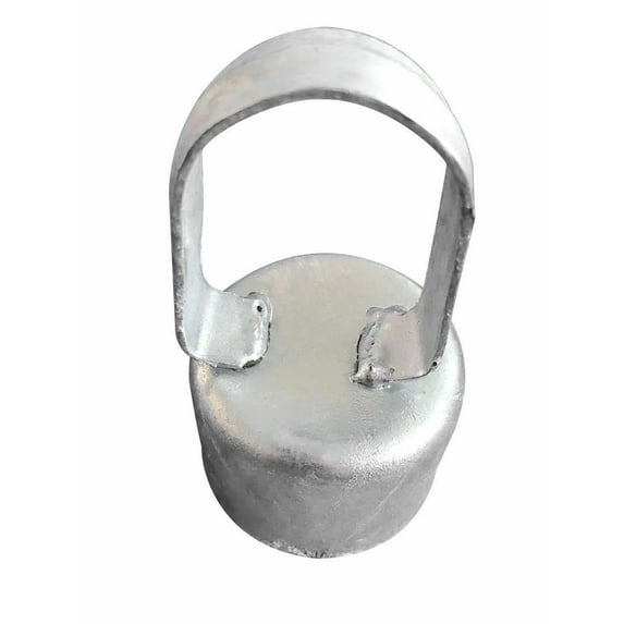 5Pack Chain Link Fence Loop Cap Eye Top for 2-3/8"Line Post 1-5/8" Rail-Top Rail