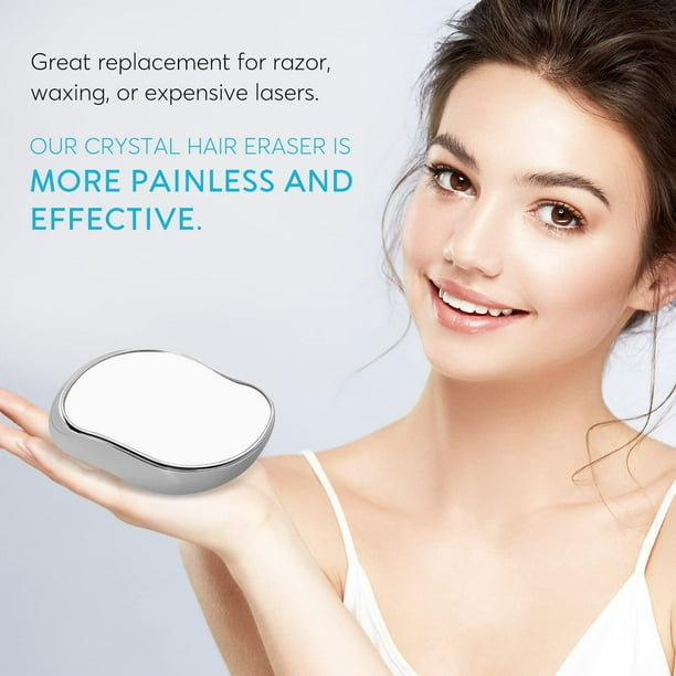 Reusable Crystal Hair Eraser Physical Hair Removal Tool Painless Safe