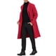 thumbnail image 4 of ABRIGOS CHIC para Hombres, Abrigo de Manga Larga con Cuello de Solapa y Abertura en la Espalda, Talla 2XL Burdeos, 4 of 7