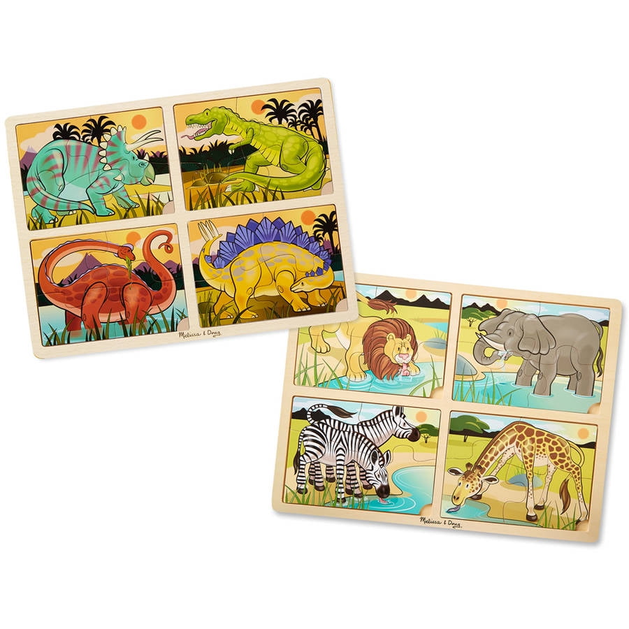 melissa and doug 4 in 1 puzzles