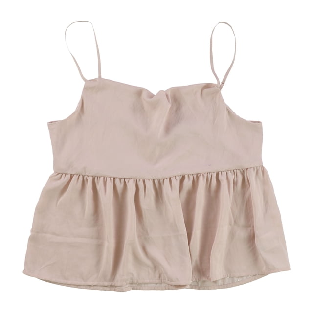 American Eagle Womens Solid Cami Tank Top 610 L