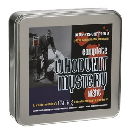 The Lagoon Group Complete Whodunit Mystery Night Roleplaying Mystery Game In Tin