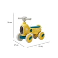 thumbnail image 4 of Montable Denco Toys Baby Triciclo "S" Amarillo Con Luz LED Y Musica, 4 of 4
