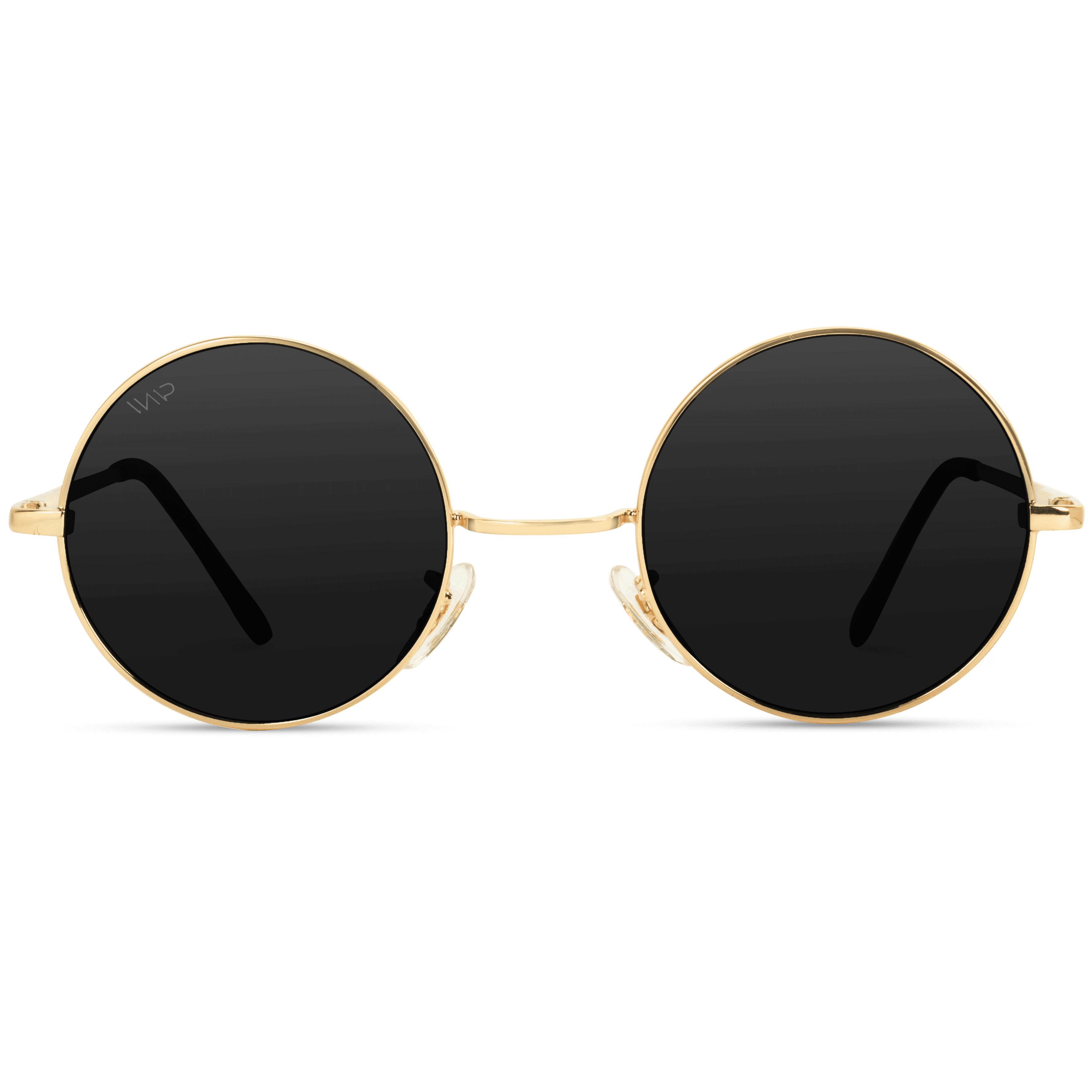 Super Flat Lens Sunglasses Round Circle Thin Metal Frame Eyewear Clothing Shoes And Accessories 