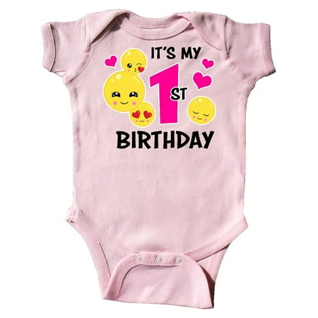 Its My 1st Birthday With Emojis Infant Creeper Walmart Com