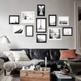 thumbnail image 2 of 11pcs Photo Wall Frame Black and White Architecture photo frames collage for wall Removable Wall Photos Frames for Living Room Bedroom Home Decor Multi Photo Frame for Wall 8pcs 5x7 and 3pcs 8x10, 2 of 5