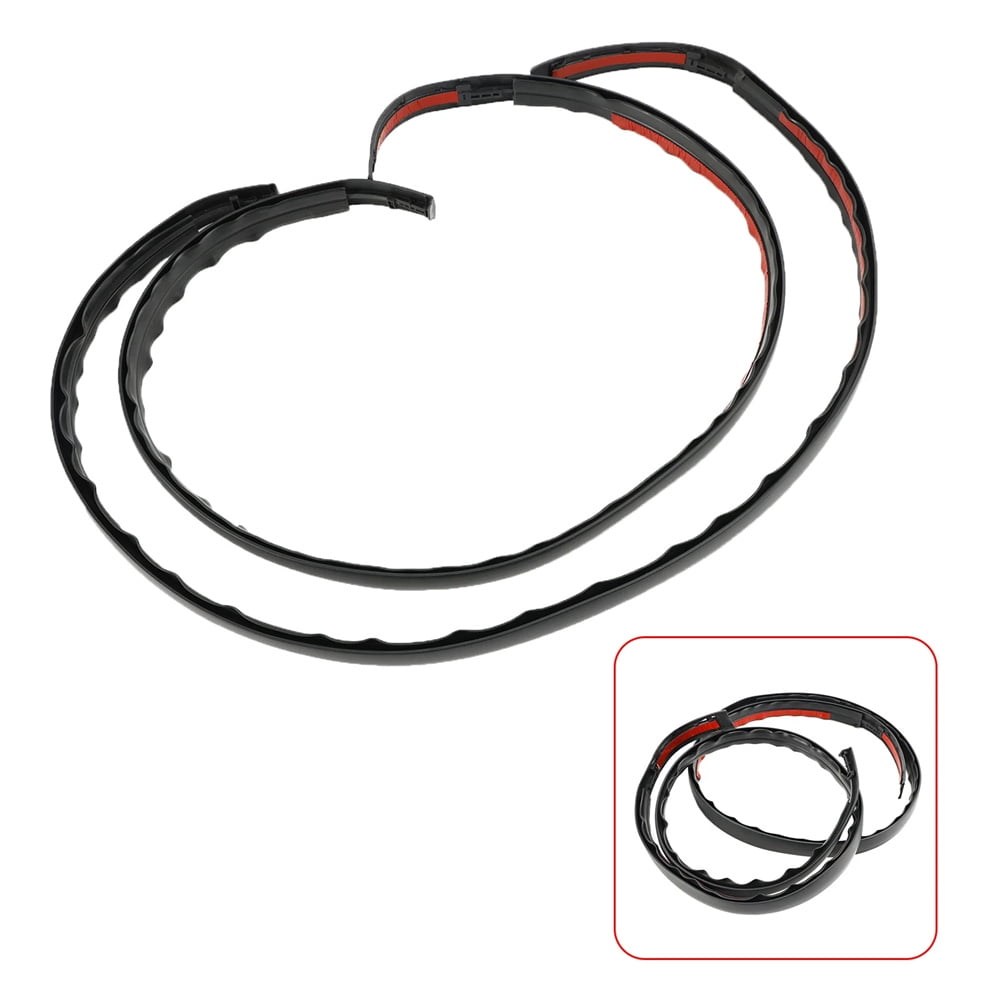 2pcs Roof Drip Molding For Toyota Tacoma 2005-2015 Double Cab