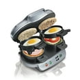 thumbnail image 2 of Hamilton Beach Dual Electric Breakfast Sandwich Maker with Timer (25490C), 2 of 7