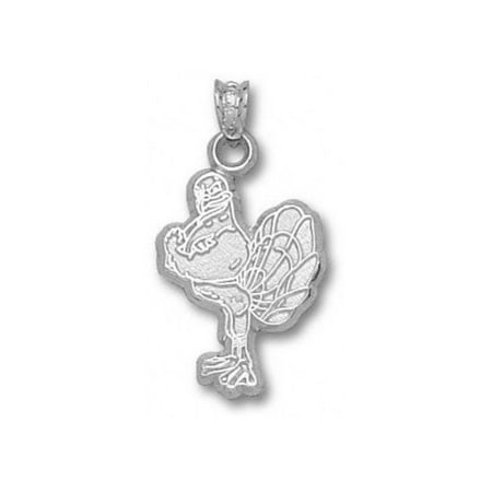 NCAA - Virginia Tech Hokies 3/4" Sterling Silver Hokie Bird Pendant