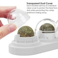 thumbnail image 5 of 4 Grids Catnip Ball Catnip Toys for Cats Cleaning Teeth Toys Safe Edible Treating Supplies, 5 of 7