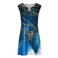 thumbnail image 3 of SMihono Robe d'Été Grande Taille pour Femmes 2023 Été Confortable Mode Décontractée Sans Manches Col en V Imprimé Robe Moulante, 3 of 5