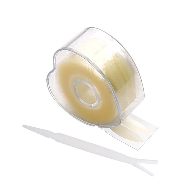 Adhesivo doble para párpados, respetuoso con la piel, natural, cómodo, transpirable, tiras para levantar párpados, 600 parches, forma de corazón L