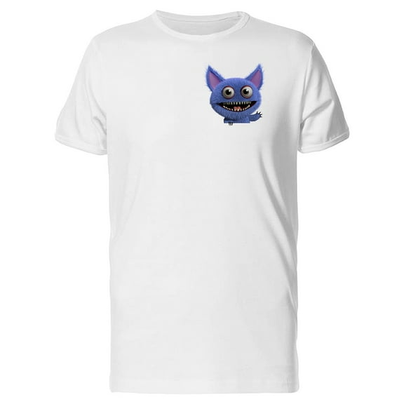 Cool Happy Monster In Pocket Tee Men's -Image by Shutterstock