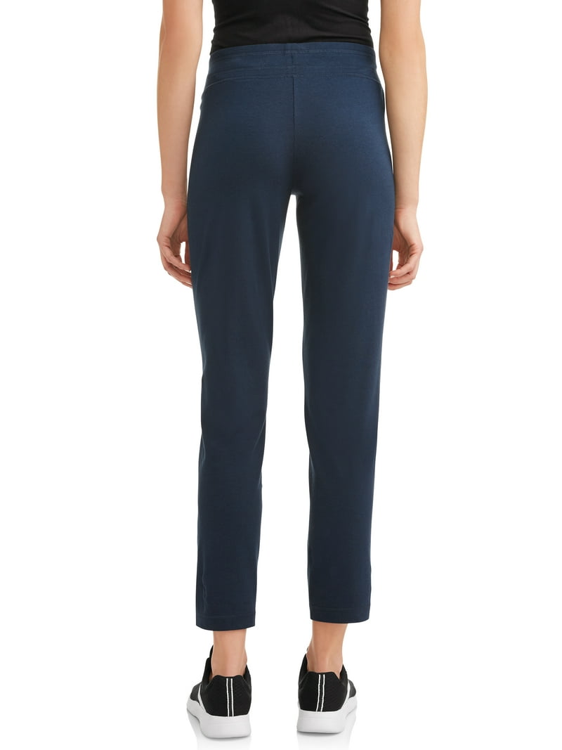 Athletic Works Women's Comfy Sporty Knit Pant, Regular Petite