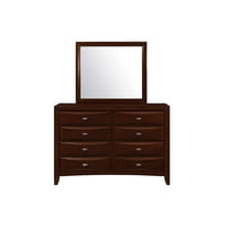 Global Furniture USA Transitional Linda New Merlot Dresser, Merlot