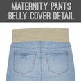 thumbnail image 3 of Super Comfy Stretch Women's Skinny Maternity Bermuda, 3 of 3