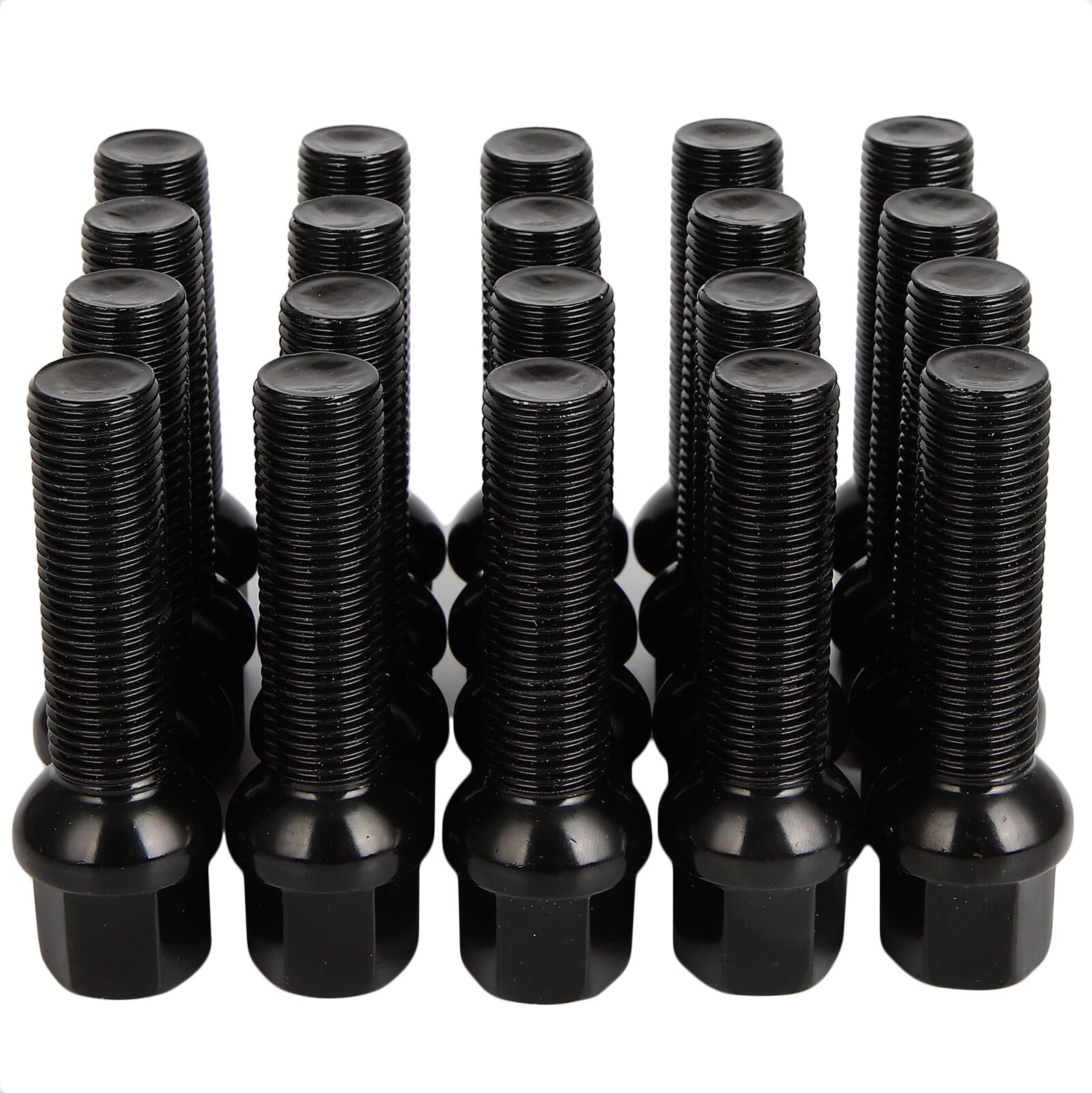 Alloy Wheel Bolts Stud Nuts M14x1.5 Radius 17mm Fits For Audi /VW /Golf /Jetta